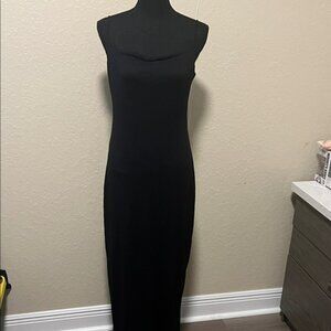 Elegant Black Sleeveless Dress